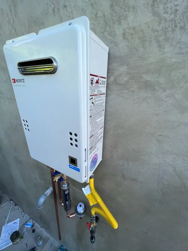 Tankless water heater installation for Carefree Grand View Estates homes